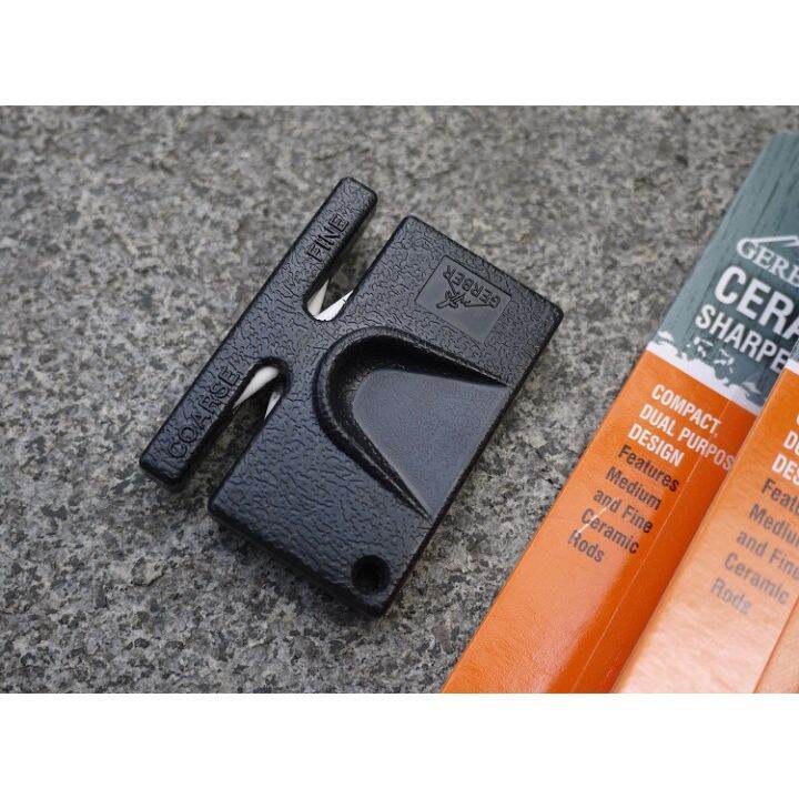 GERBER POCKET SHARPENER CERAMIC KNIFE SHARPENING TOOL ACCESSORY Lazada