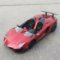 1:24 Aventador J 700J ล้อแม็กรถสปอร์ตรุ่น D Iecasts โลหะของเล่นยานพาหนะการแข่งขันรถรุ่นจำลองสูงคอลเลกชันเด็กของเล่นของขวัญ