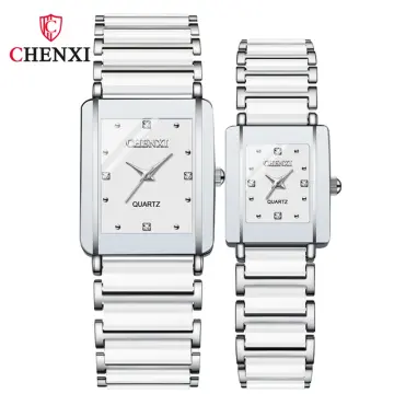 White ceramic bracelet on sale watch