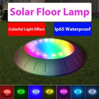 ❀№ 16LED Solar Lawn Yard Led RGB Night Light Buried Solar Garden Light Waterproof Outdoor PathWay Floor Under Ground Spot Lamp