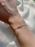 GEMMAGEMS INFINITY TWO BRACELET PINKGOLD