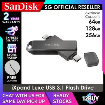 Buy SanDisk iXpand® Luxe USB stick 64 GB Black SDIX70N-064G-GN6NN