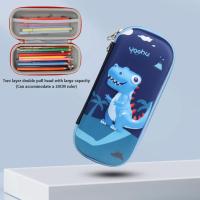 3D Stationery Box, Elementary School Cartoon EVA Pencil Korean Three-dimensional Drop Case, Pencil Box Childrens Case, Anti Version Stationery Y4H3