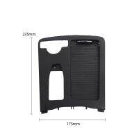 、‘】【’ For Mercedes W204 W207 W212 LHD Central Armrest Drink Cup Holder Shutter Outer Frame Panel For Benz C C180 C200 C220 E260 E300