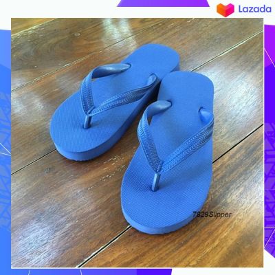 157 NAGA รองเท้าแตะฟองน้ำหูคีบ  slipper Model Basic Blue (สีน้ำเงินสด)