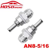 【JH】 Automotive aluminum alloy an8 male bulkhead 5/16 hose barb fuel tank connector