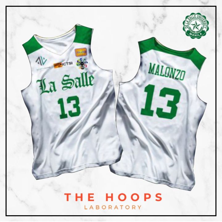 ↂ The DLSU Green Archers UAAP De La Salle Full Sublimated Basketball ...