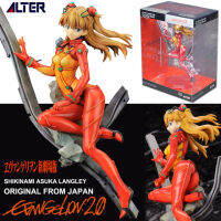 Model โมเดล ของแท้ 100% Alter จากการ์ตูนเรื่อง Evangelion 2.0 You Can Not Advance อีวานเกเลียน อุบัติการณ์วันล้างโลก Asuka Langley Sohryu โซริว อาสึกะ แลงเลย์ 1/8 Plugsuit Ver Original from Japan Figure ฟิกเกอร์ Anime ของขวัญ อนิเมะ คอลเลกชัน manga