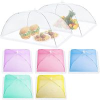 Hot Selling Food Covers Mesh Foldable Kitchen Anti Fly Mosquito Food Cover Picnic Protect Vegetable Fruit Breathable Cover Kitchen Supplies