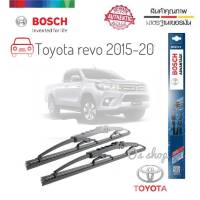 ใบปัดน้ำฝน ซิลิโคน ตรงรุ่น Toyota Revo A4 ปี 2015-2023 ไซส์ 22-16  ยี่ห้อ BOSCH ของแท้ จำนวน 1 คู่**ยินดีให้บริการจบในที่เดียว**