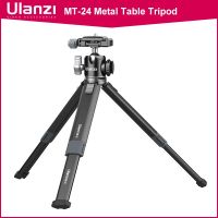 Ulanzi ขาตั้งกล้องโต๊ะโลหะ MT-24พร้อมรองเท้าระบายอากาศดี,สำหรับไมโครโฟน,ไฟ LED,การขยายตัว,ขาตั้งกล้อง Vlog,สำหรับ SLR,กล้อง,ขาตั้งโทรศัพท์มือถือ