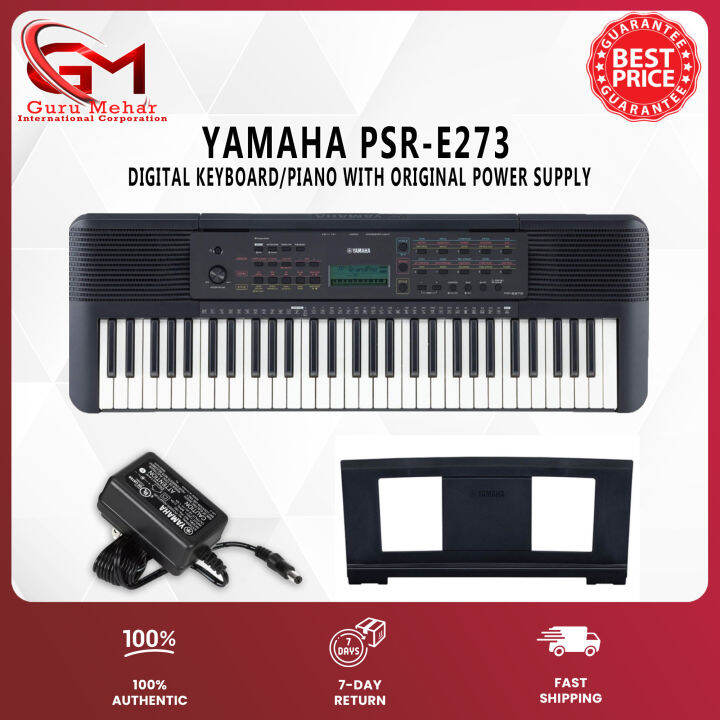 YAMAHA (PSRE273) Touch Responsive Keyboard/Piano With Original