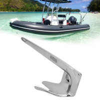 4.4 lbs 2 kg 316 Stainless Steel Claw Boat Anchor Boats from 15-22 ft Claw Boat Anchor Marine Accessories-omvzqf176