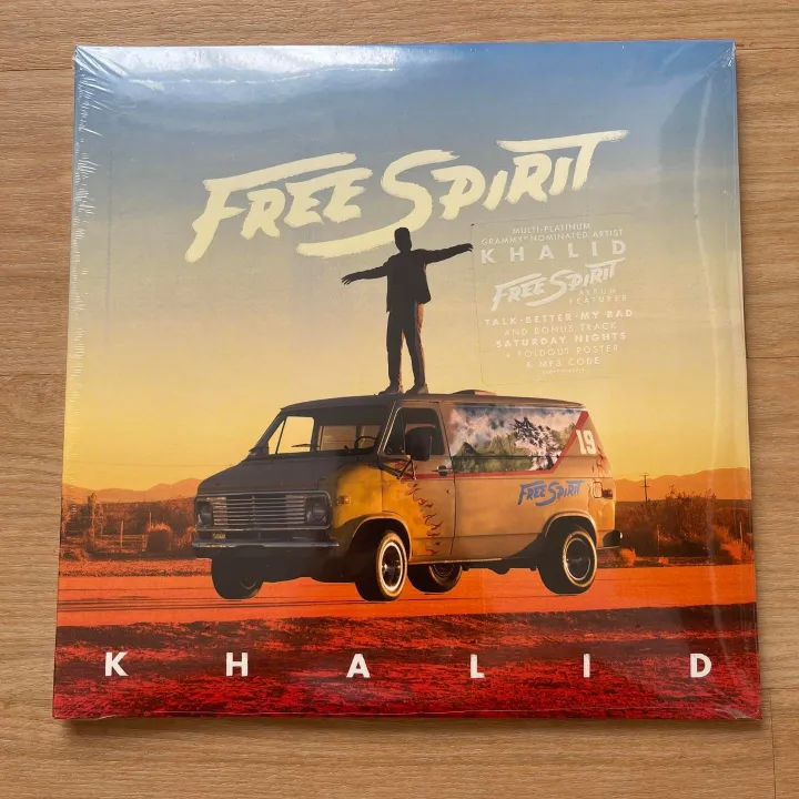 แผ่นเสียง Khalid‎– Free Spirit , 2 × Vinyl, LP, Album, Gatefold US ...