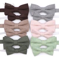 Classic Parent-Child Wool Cashmere Bowtie Sets Kids Pet Men Family Butterfly Party Dinner Wedding Suit Bow Tie Gift Accessory Nails Screws Fasteners