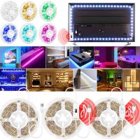 60LedsM 2835 LED Light Strip Motion Hand Sweep Sensor Switch USB 5V Tape Diode Backlight Inligent Tira Fita a Night Luz