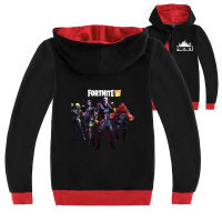 Fortnites เสื้อโค้ทเด็กผ้าคอตตอนแขนยาว,เสื้อแจ็กเก็ตมีซิปเสื้อคาร์ดิแกนลายการ์ตูนฤดูใบไม้ผลิฤดูใบไม้ร่วง L2681เป็นมิตรกับผิว