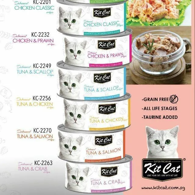 Kit Cat Deboned Cat Wet Food Toppers 80g Lazada PH
