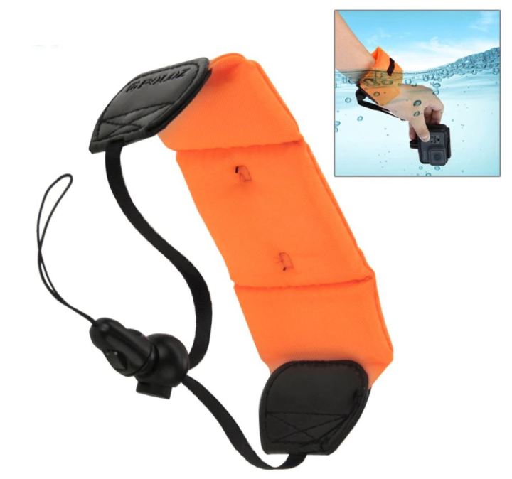 gopro-floating-wrist-strap-foam-โฟมลอยน้ำ-สำหรับคล้องข้อมือ-กันกล้องจมน้ำ