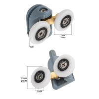 Shower Door Sliding Glass Door Pulleys Replacement Bearing Rollers Runner Shower Room Cabins Swinging Pulley P15F