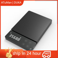 DUKA ATuMan ES1 เครื่องชั่งดิจิตอลอิเล็กทรอนิกส์ 3 ~ 8 กก.หน้าจอ LED ในครัวเรือน Multi-Function HD Backlit KITCHEN อาหารขนาด-dfgsrertersd