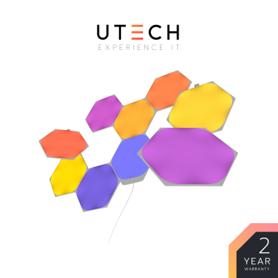 ชุดไฟติดผนัง Nanoleaf: Shapes Hexagons Smarter Kit (9 Panels) by UTECH