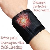 ┅☋☒ Magnetic Therapy Self-Heating Wrist Support Brace Wrap Heated Hand Warmer Compression Pain Relief Wristband Belt muñequeras