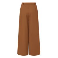 ZANZEA Women Casual Lace-up Side Pockets Wide-legged Loose Long Pants