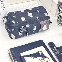 Sanrio Pochacco cute pencil case for students multi-layer multifunctional stationery box large capacity personality