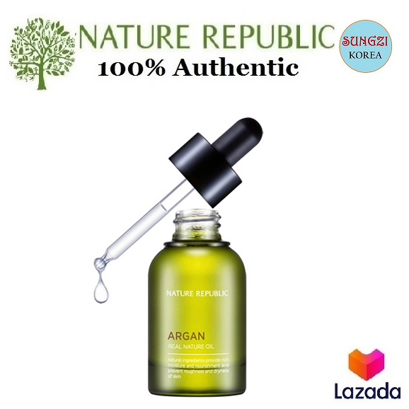 NATURE REPUBLIC Real Nature Argan Oil 30ml Korean Cosmetics Lazada PH