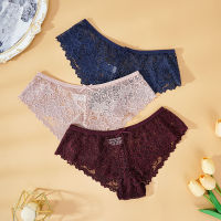 【CW】 Lace Panties Women Fashion Cozy Lingerie Tempting Briefs High Quality Women S Underpant Low Waist Intimates Underwear