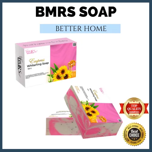 BMRS Empress Whitening Soap 135g Lightens Skin Pigmentations Scars and