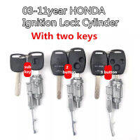 ล็อคจุดระเบิดสองปุ่มสำหรับ03-11year Honda Spark Locks Core สำหรับ Accordfitnew Civicodysseycrv