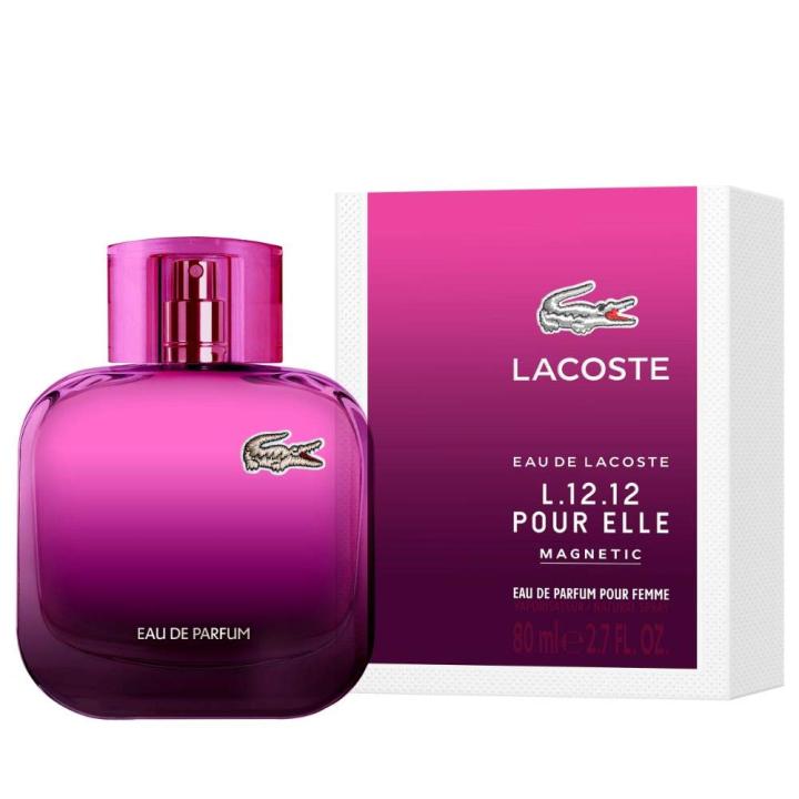 lacoste-eau-de-lacoste-l-12-12-pour-elle-magnetic-eau-de-parfum-80-ml-กล่องซีล