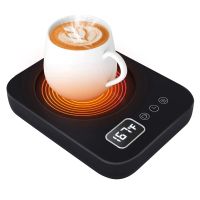 Coffee Mug Warmer Coaster Warmers for Desk with 3-Temp Settings/Gravity Sensor Switch/Auto Shut Off , White