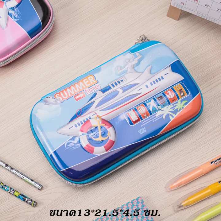 พร้อมส่งกล่องดินสอ-กระเป๋าดินสอลายนูน-3d-งานเทียบsmiggle-งานเทียบสมิกเกิ้ล