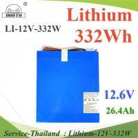 แบตเตอรี่ LED Street Light Lithium 332Wh สำหรับ LED Solar Street Light ALL in One ระบบ 12V รุ่น Lithium-12V-332W