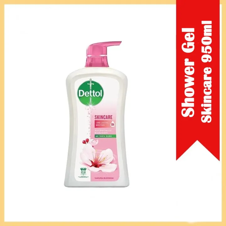 Dettol Shower Gel Skincare 950ml Lazada
