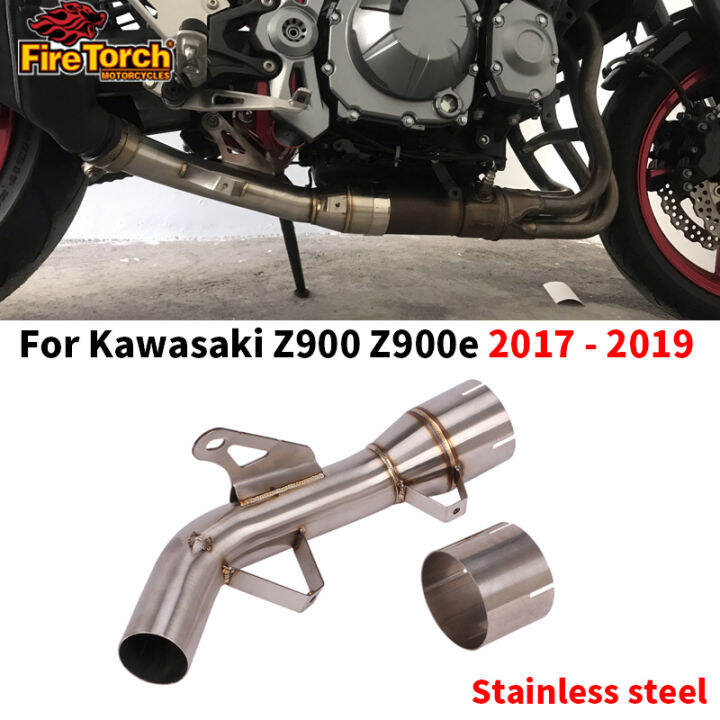 Motorcycle Catalyst Delete Eliminator Enhanced Exhaust Escape Modified