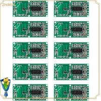 ZHIMUA 10pcs RCWL-0516 Rcwl 0516เซ็นเซอร์เรดาร์ไมโครเวฟ เซ็นเซอร์ของมนุษย์ สวิตช์เหนี่ยวนำเรดาร์ไมโครเวฟ โมดูลเซ็นเซอร์ร่างกาย Arduino สำหรับเด็ก