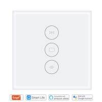 Tuya มอเตอร์มู่ลี่หน้าต่างไฟฟ้าเชื่อมต่อบานประตูม้วน EU UK Wi-Fi สวิตช์ควบคุมผ่านwifi Google Home อเล็กซ์