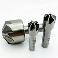 Straight Shank Countersink เจาะ120องศาโลหะ Chamfer Multi-Blade เจาะ Bit Milling Cutter คว้านเฉียง Hole Chamfering