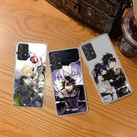 {CAGY Phone protection}Seraph Of The End เคสโทรศัพท์อนิเมะ,สำหรับ Galaxy S20 FE S21 Plus Samsung S22 Ultra Coque S10E S10 Lite S9 S8 S7 Edge J8 J6 J4