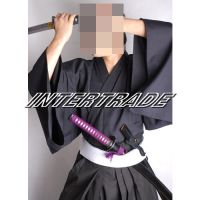 4สี4ชิ้น/เซ็ตที่มีคุณภาพสูงผ้าลินินญี่ปุ่นซามูไรชุด Hakama Kendo GI Iaido เครื่องแบบศิลปะการต่อสู้ Aikido เสื้อผ้า