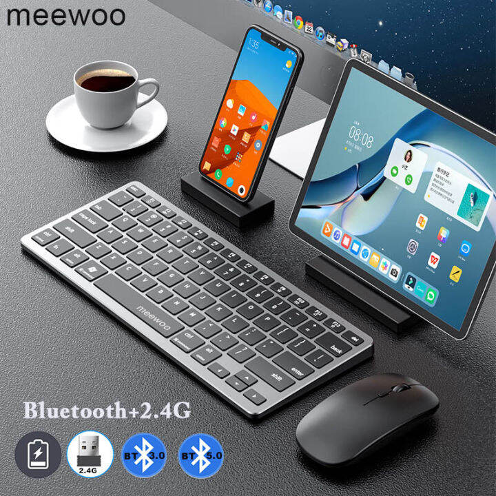 2.4G Wireless Bluetooth Keyboard and Mouse Chargeable Set business