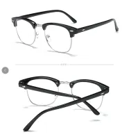 🇹🇭 แว่นตากรอบแว่นกรองแสงสีฟ้าแว่นตา ป้องกันรังสีสีฟ้าป้องกันการแผ่รังสีแว่นตาป้องกันคอมพิวเตอร์กรอบแว่นกรองแสงทรงคลับมาสเตอร์