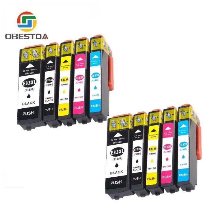 2023-thinkerz-obestda-compatible-epson-33xl-33หมึกสำหรับ-t3351-t3361-expression-premium-xp-530-540-630-640-635-645-830-900เครื่องพิมพ์