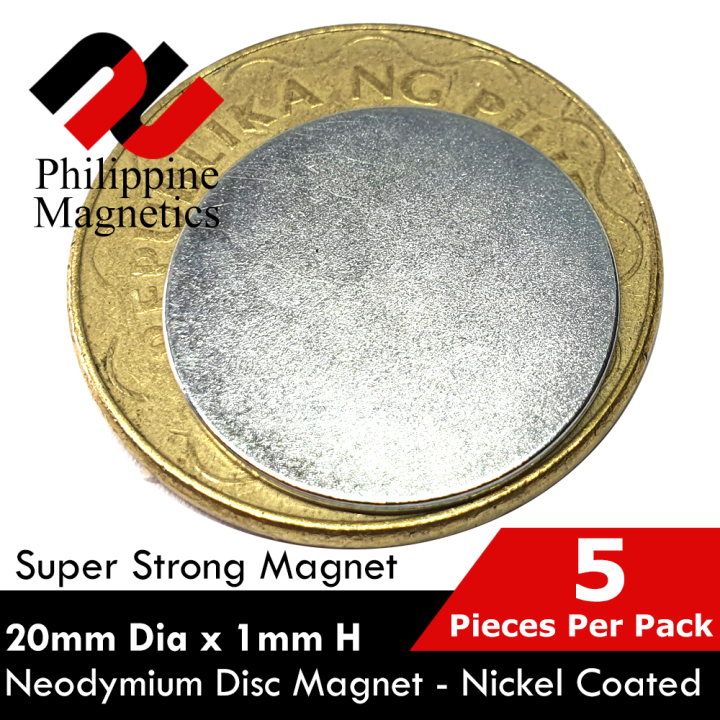 Last Stock 17Pcs. 20mm Diameter x 1mm Thick Neodymium Super