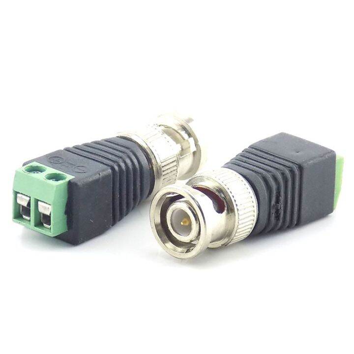 10pcs-male-metal-bnc-connector-with-dc-connector-plug-screw-terminal-utp-video-balun-for-cctv-surveillance-camera