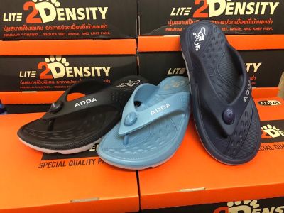ADDA  2Density  รองเท้าแตะ  รองเท้าลำลอง  สำหรับผู้ชาย  รองเท้าแบบหนีบ  รองเท้าพื้นนุ่ม  รุ่น  5TD54M1  (เบอร์  7-9)